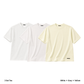 S/S Tee 3pac(White × Gray × Yellow)