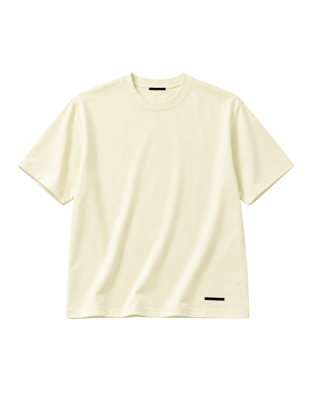 S/S PLAIN YELLOW T