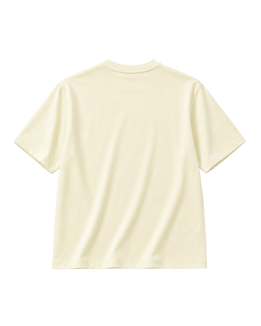S/S PLAIN YELLOW T