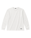 L/S PLAIN GRAY T