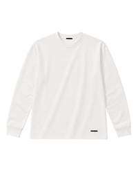L/S PLAIN GRAY T