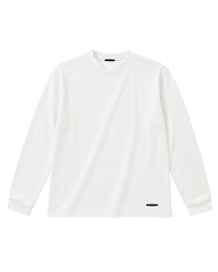 L/S PLAIN GRAY T
