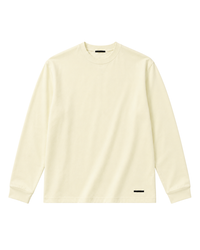 L/S PLAIN GRAY T