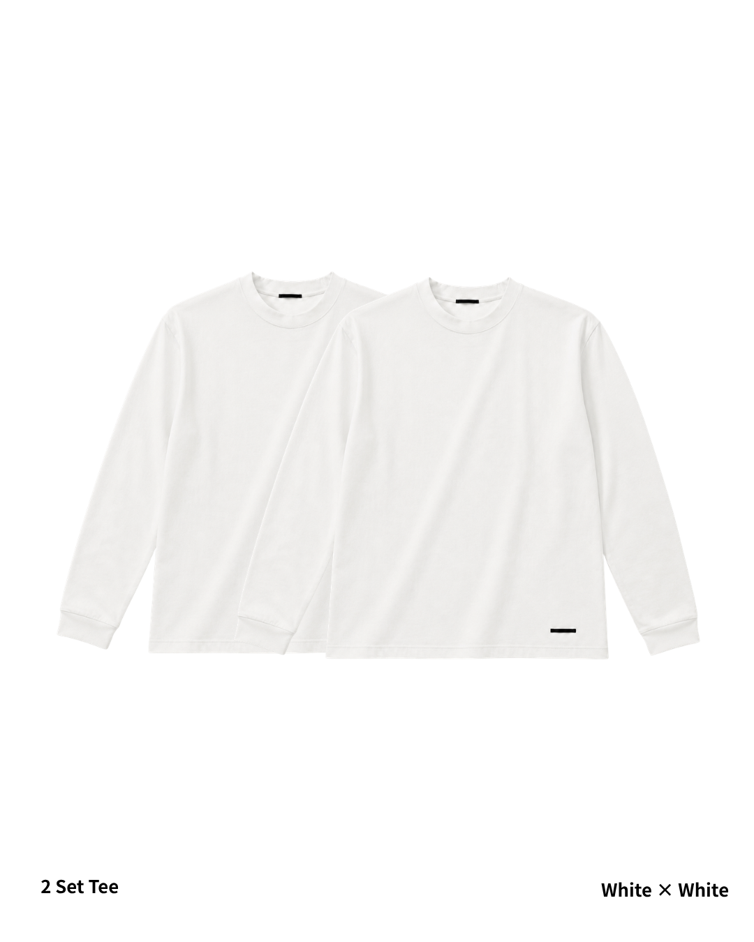 L/S Tee 2pac(White × White)