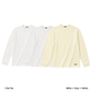 L/S Tee 3pac(White × Gray × Yellow)