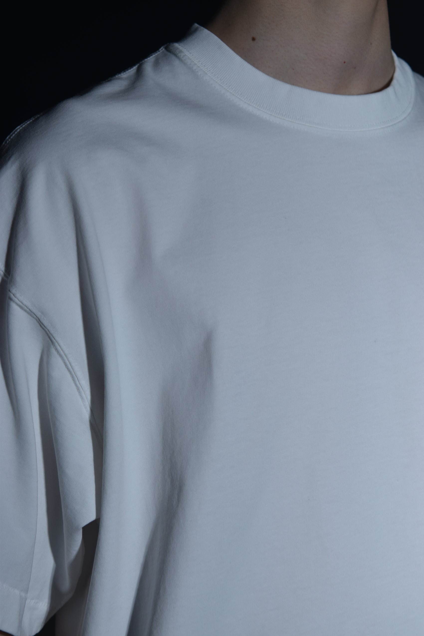 S/S PLAIN WHITE T