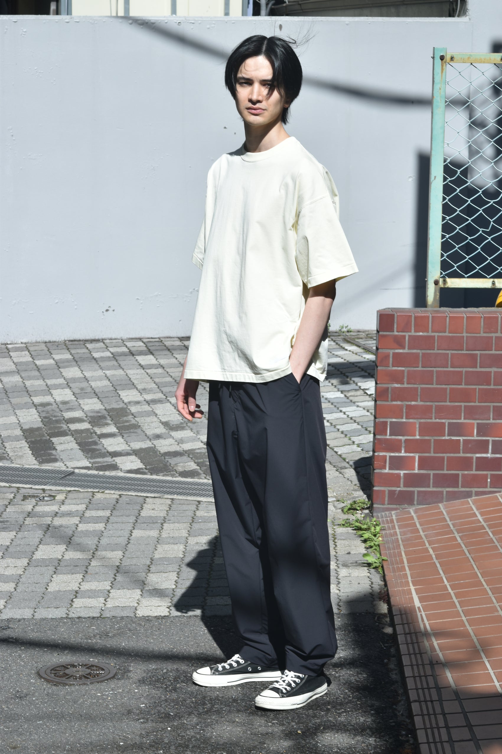 S/S PLAIN WHITE T