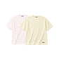 S/S Tee 2pac(Pink × Yellow)