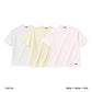 S/S Tee 3pac(White × Yellow × Pink)