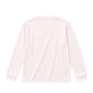 L/S PLAIN PINK T