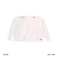 L/S Tee 2pac(Gray × Pink)