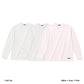 L/S Tee 3pac(White × Gray × Pink)