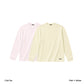L/S Tee 2pac(Pink × Yellow)